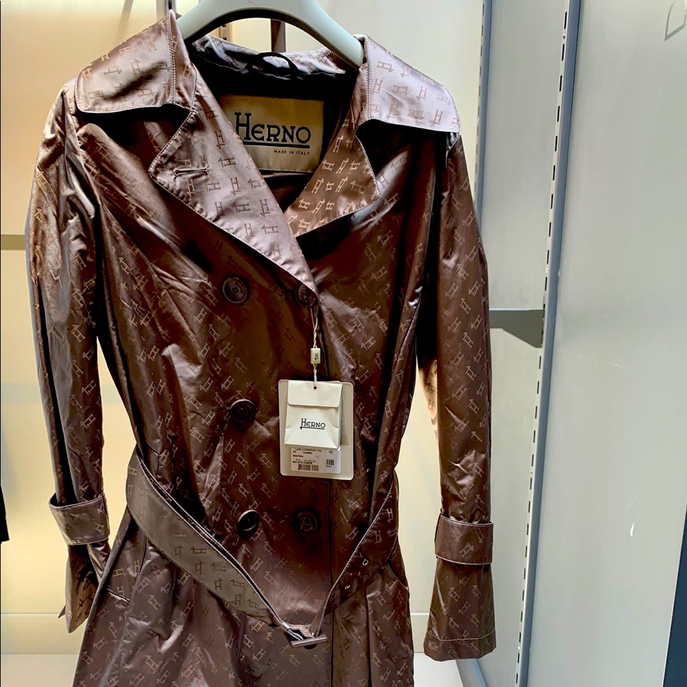 Herno trench coat